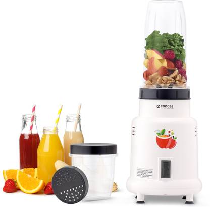 Candes Hector Nutri Blender 400 Juicer Mixer Grinder (2 Jars, Ivory) at Rs. 899