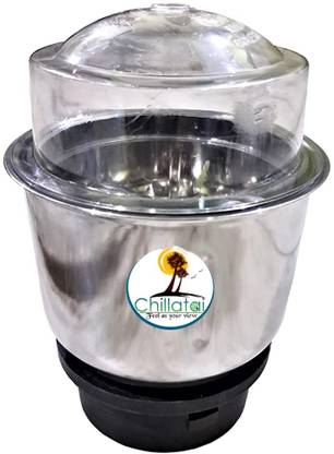CHILLATAI Mixer Chutney Jar/Amma Mixer Grinder Suitable Mixie Jar - 400 Ml Mixer Juicer Jar