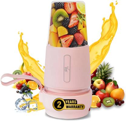 Viva Electric Portable Blender (Pink) Mixer Juicer Jar