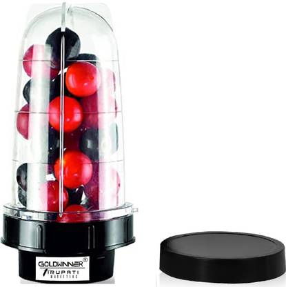 Goldwinner Super Bullet Jar for Mixer Grinder Large 530ML ABS Transparent Mixer Juicer Jar Mixer Juicer Jar