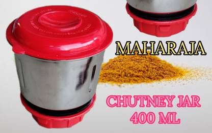 MAHARAJA Chutney jar Whiteline Mixer : Stunner, Turbo DLX Models (2 Locks) Mixer Juicer Jar