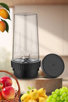 superchat Big Bullet Jar ABS Plastic Construction Compatible With Many Mixer Juicer Jar