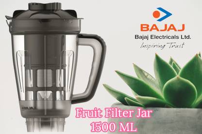 BAJAJ NEW JUICER JAR & FRUIT LILTER JAR 1550ML Mixer Juicer Jar