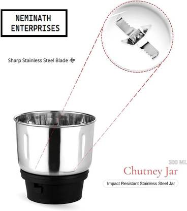 nemi MINI MIXER JAR Mixer Juicer Jar
