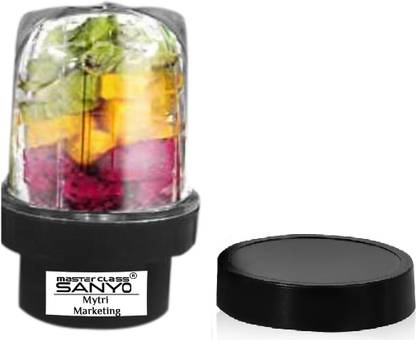 Masterclass Sanyo Bullet Jar for Mixer Grinder Small Set of 1 (350 ML) ABS Transparent JarM98 Mixer Juicer Jar