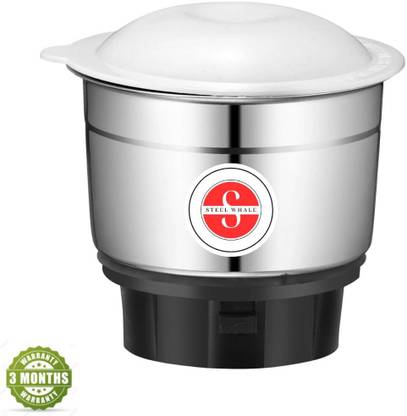 STEELWHALE Small Chutney Jar Mixer Juicer Jar Regular Chutney Jar Mixer Juicer Jar (300 ml) Mixer Juicer Jar