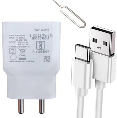 EYNK Wall Charger Accessory Combo for iQOO Z6 Lite 5G & Z6 5G/ Vivo S1 Pro/T1 5g/T1x/Y56/Y51A/Y30/Y22/Y31/Y16/Y21