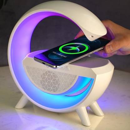 WRADER Wireless Charger Accessory Combo for 3in1 G Shape Bluetooth Speaker Wireless Charging Supported iOS Phone and Mobiles