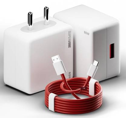 CHARG-X Wall Charger Accessory Combo for mobile with 80W USB Type Cable