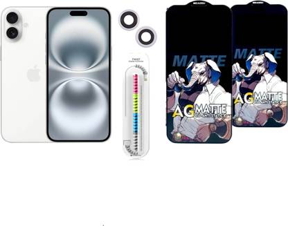 AG MATT Screen Protector Accessory Combo for Iphone 16 Plus