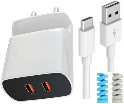 UrCart Wall Charger Accessory Combo for 40W Lenovo Tab 4 10 Plus, Tab 4 8 Plus, Yoga Tab 3 Plus/ Tab 3 Plus LTE