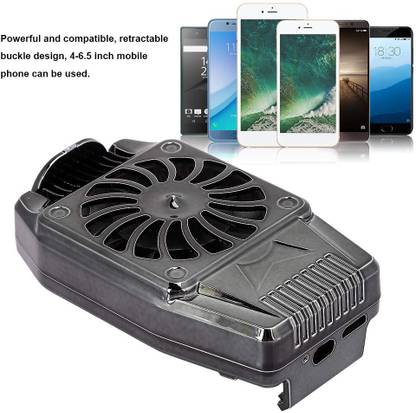 TECHGEAR Quiet Mobile Phone Radiator, 9-Blade Professional Phone Cooling Fan  Gaming Accessory Kit