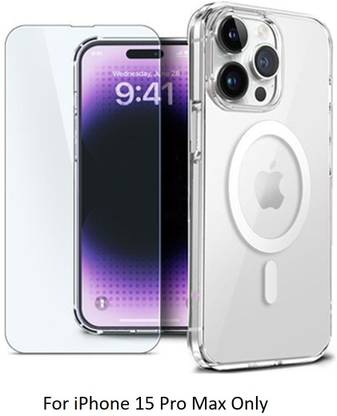 Anker Case Accessory Combo for iPhone 15 Pro Max with Screen Protector