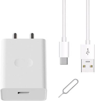 Sulania Wall Charger Accessory Combo for 33 Watt Charger Adapter with Type-C Charging Cable With Sim Ejector Pin