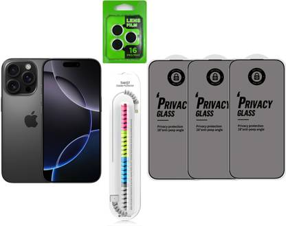 SuperX Screen Protector Accessory Combo for Iphone 16 Pro
