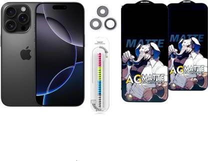 AG MATT Screen Protector Accessory Combo for Iphone 16 Pro max