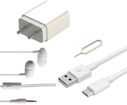 Badger Wall Charger Accessory Combo for Oppo A53 2020, Oppo A52, Oppo A33 2020 Original Adapter Like Wall Charger Cable, Mobile Power Adapter Cable, Fast Charger, Android Smartphone Charger, Battery Charger, High Speed Travel Charger With 1 Meter TYPE- C USB Cable
