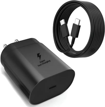RVAT Wall Charger Accessory Combo for SMG A16 5G, F23 5G, F42 5G, F22 5G, M14 5G, M33 5G, M53 5G, A54 5G, A34 5G,
