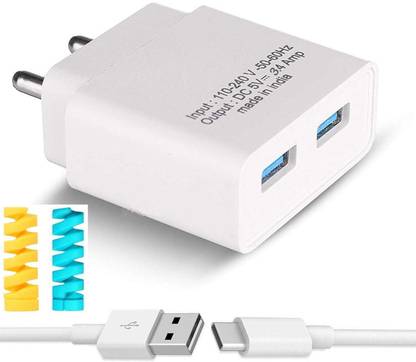 UrCart Wall Charger Accessory Combo for 67W Lenovo Idea Tab Pro Quick Dash Flash Super Vooc