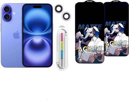 AG MATT Screen Protector Accessory Combo for Iphone 16