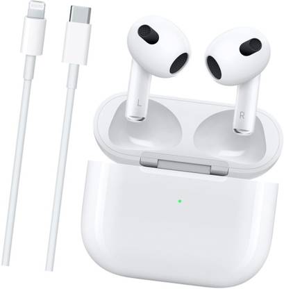 BEST Headphone Earbud Accessory Combo for Apple iPhone 8 Plus [AirPods (3rd Generation)]