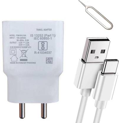 EYNK Wall Charger Accessory Combo for Vivo Y28 5g/ Y17s/ Y56/Y51A/ Y30/ Y22 2022/ Y28 5G/Y31/Y16/Y21/ Y21A/Y21E/Y21T