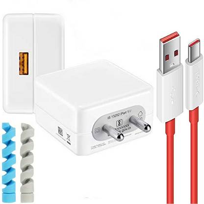 ShopReals Wall Charger Accessory Combo for 80W POCO X4 GT / X 4 GT Quick Dash Flash Super Vooc