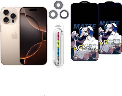 AG MATT Screen Protector Accessory Combo for Iphone 16 Pro