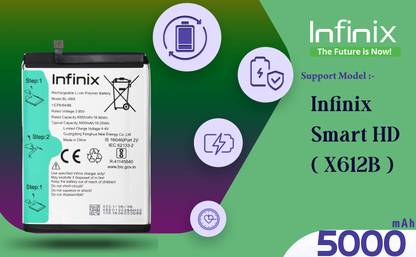 Infinix Mobile Battery For  BL 49IX Infinix Smart HD ( X612B ) - 5000 MAh