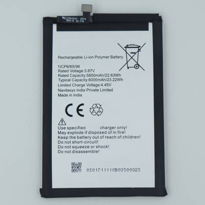 FULL CELL Mobile Battery For  Infinix Hot 10i , X659B , PR652B , X658E , PR652C , X658B
