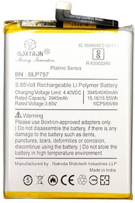 Boxtron Mobile Battery For  OPPO BLP 797/ OPPO A72 5G,A73 5G,CPH2161/ 4040mAh / 180 days warranty