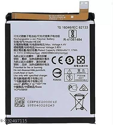 NAFS Mobile Battery For  NOKIA Nokia 3.1 ,2900 mAh