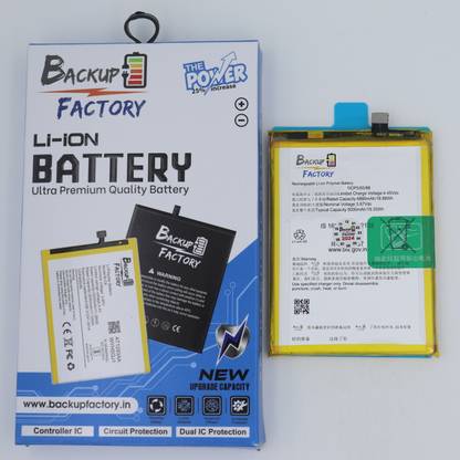 Backup Factory Mobile Battery For  Realme C20 , RMX3063 , RMX3061
