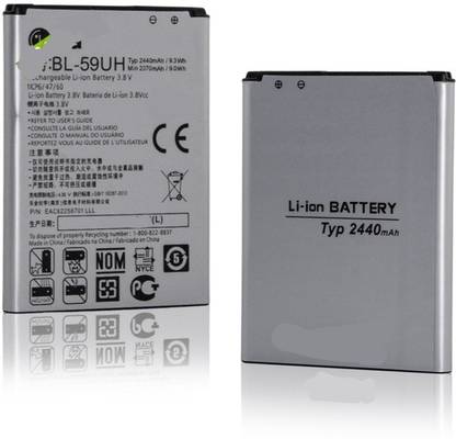Facelift Mobile Battery For  LG Lucid 3/2 VS876 VS870, G2 Mini D618, F70 D315, L7 2 P710 With 6 Months Warranty