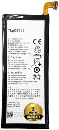 YBWF Mobile Battery For  BlackBerry DTEK50 STH100-1