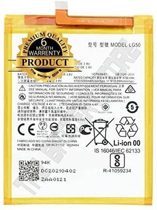 THE BATTERY STORE Mobile Battery For  Motorola Battery for Motorola Moto One Fusion Plus with 6 Months Warranty