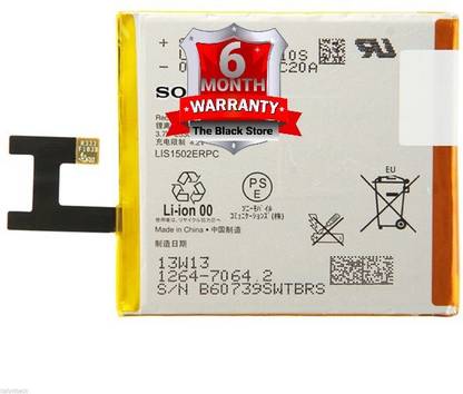 The Black Store Mobile Battery For  Sony Xperia C, Z, E3/E3 Dual, M2 Aqua With 6 Months Warranty