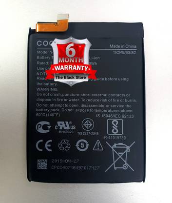 The Black Store Mobile Battery For  Coolpad Cool 1 Battery Original With 6 Months Warranty