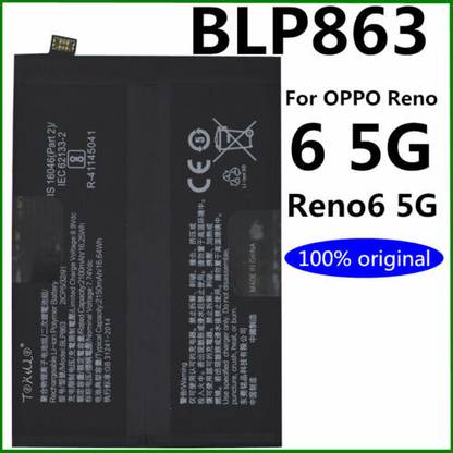 Beingstylish Mobile Battery For  Oppo Reno 6 5G