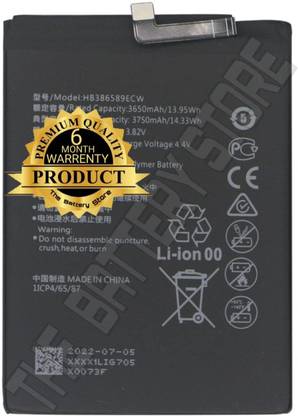 THE BATTERY STORE Mobile Battery For  Huawei HB386589ECW 8X View 10 V10 Huawei P10 Plus Mate 20 Lite with 6 Months Warranty