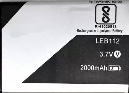 RAPPER Mobile Battery For  LAVA Iris 702 LEB112