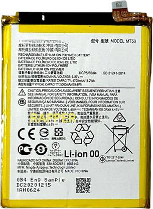 RAPPER Mobile Battery For  Motorola Edge 20 Pro 5G (XT2153-1) / Motorola Edge S Pro MT50
