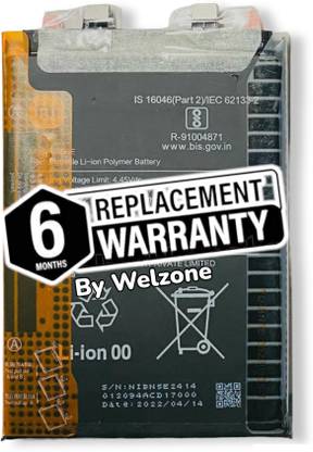 Welzone Mobile Battery For  Xiaomi Note 11 Pro 5G [ BN5E ]