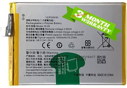 Saulen Mobile Battery For  Vivo Y19 Original Battery With 3 Months Warranty