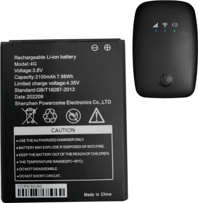 AirSound Mobile Battery For  Wifi Dongle tukzer 4g Hotspot & AmazonBasics 4G LTE Wireless Dongle