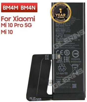 GILERINS Mobile Battery For  Xiaomi OriginaI BM4N Battery for Xiaomi 10 5G M2001J2G, M2001J2I with 1 Year Warranty