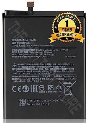 THE BATTERY STORE Mobile Battery For  Xiaomi Original BM3J Battery for Xiaomi 8 Lite (M1808D2TG) with 1 Year Warranty
