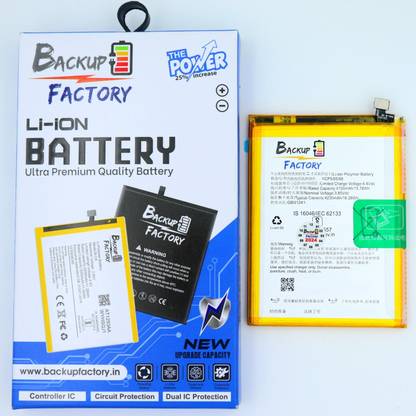 Backup Factory Mobile Battery For  Realme 3i , RMX1827