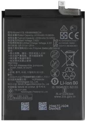 Mstore Mobile Battery For  Huawei Huawei Mate 20 Pro, P30 Pro,HB486486ECW