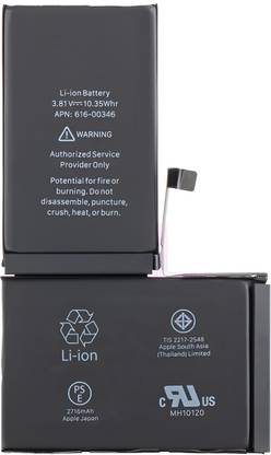 APTIVOS Mobile Battery For  Apple iPhone X (2716 mAh)